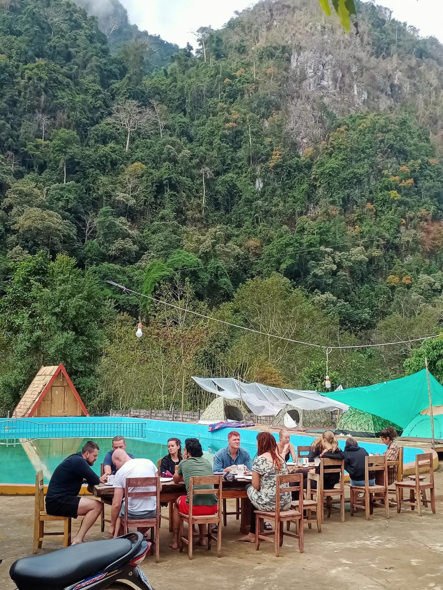 Campingsite Swimming Pool Ban Nongkham Dış mekan fotoğraf