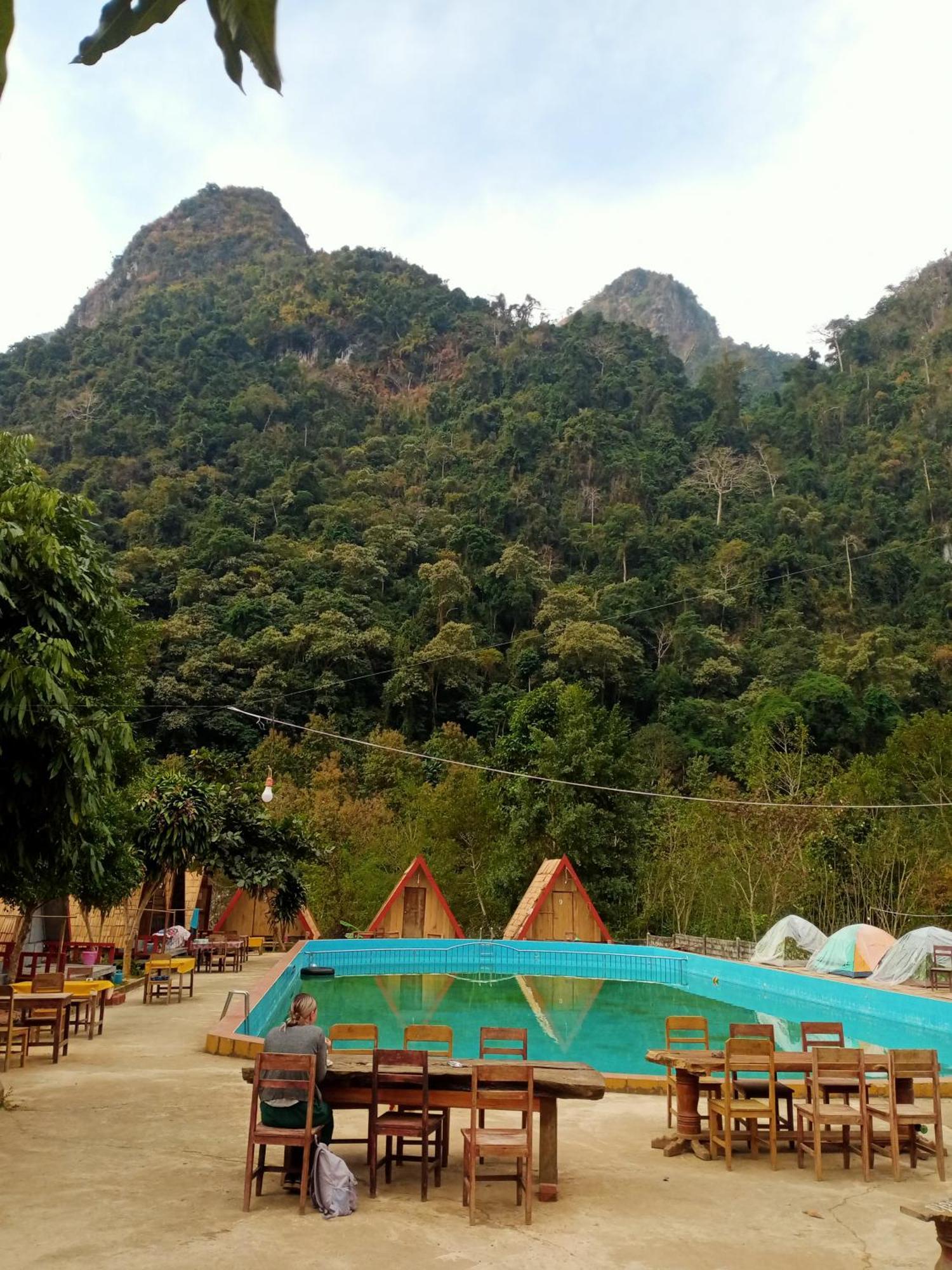 Campingsite Swimming Pool Ban Nongkham Dış mekan fotoğraf