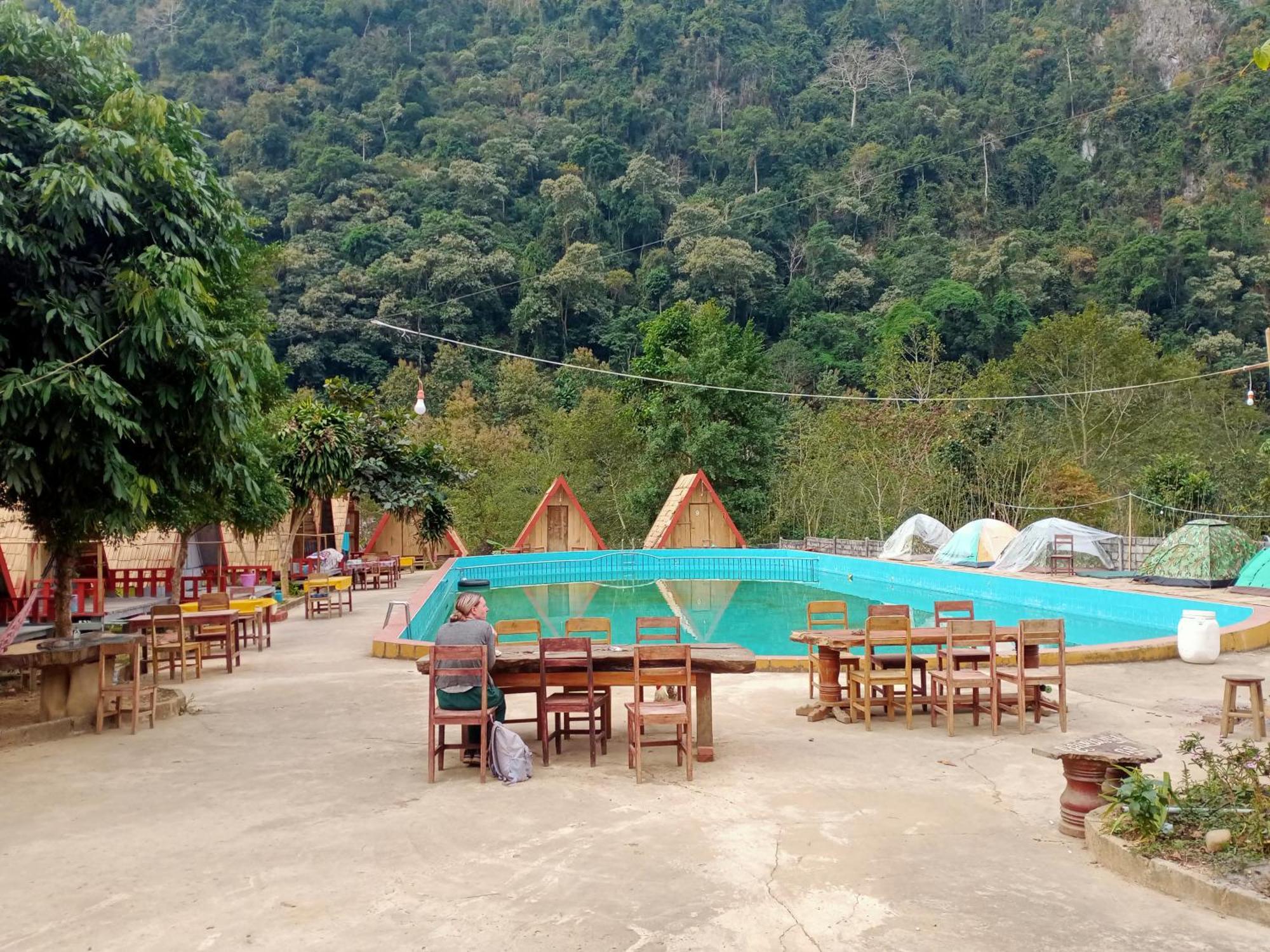 Campingsite Swimming Pool Ban Nongkham Dış mekan fotoğraf
