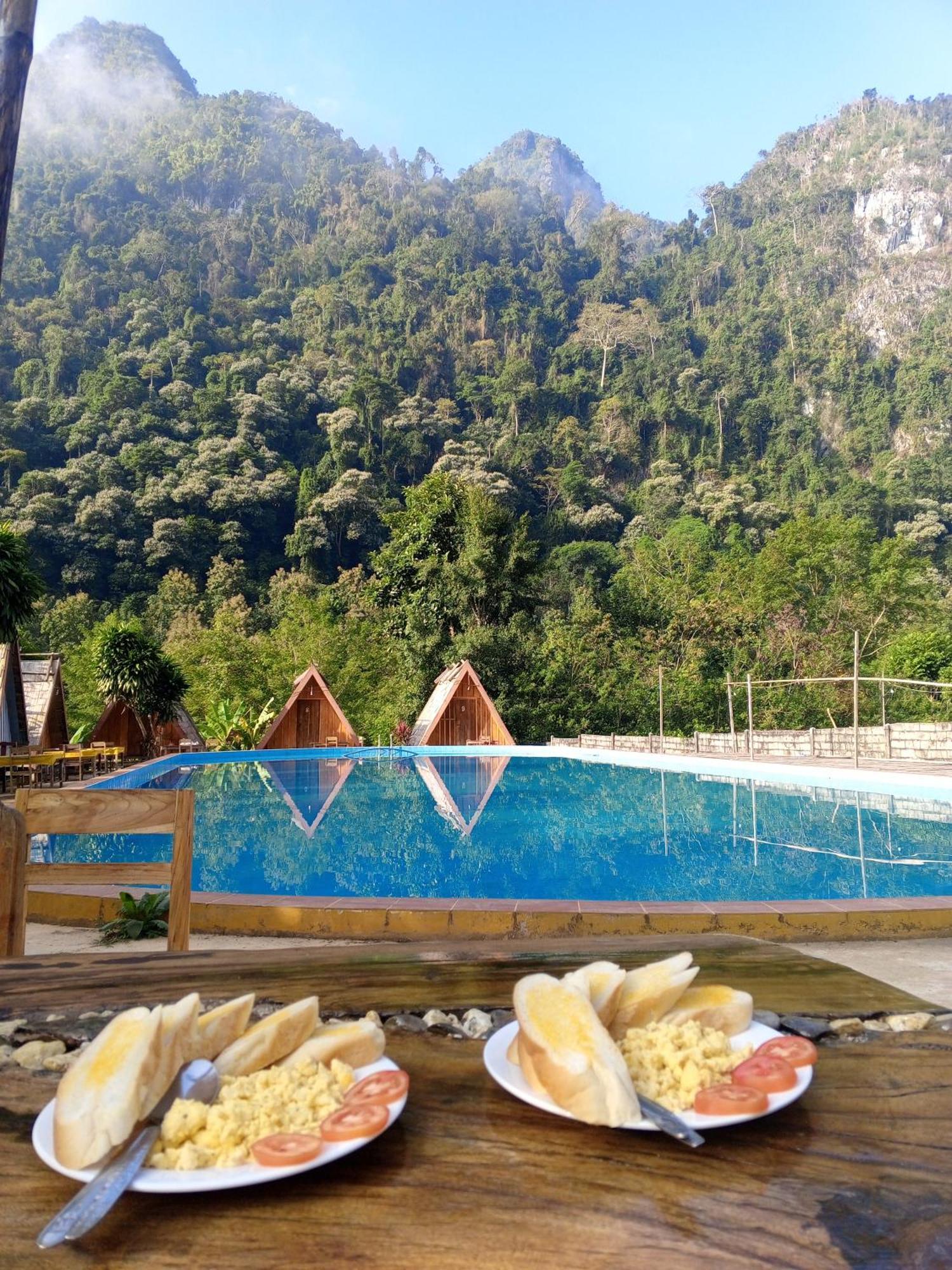 Campingsite Swimming Pool Ban Nongkham Dış mekan fotoğraf